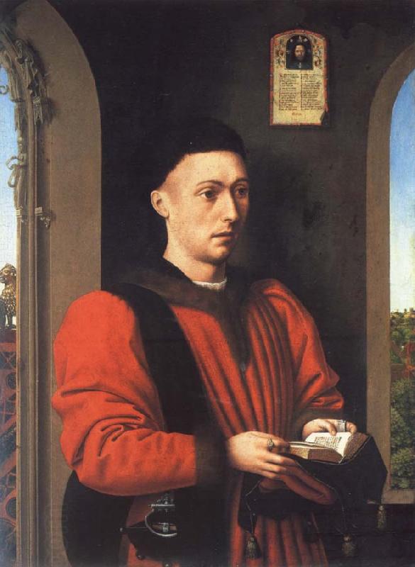 Petrus Christus Portrait of a young Man China oil painting art